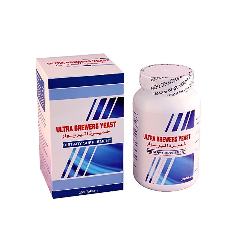 Mega Pharma Ultra Brewers yeast 350mg Tab 200S