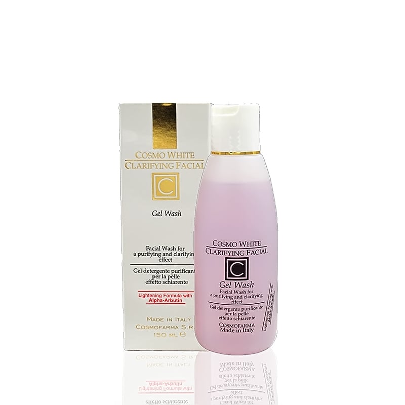 كوزمو وايت غسول جل لتنقية وتفتيح البشرة 150 مل