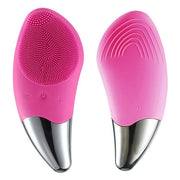 الفرشاة السيليكونية لتنظيف البشرة مع مساج