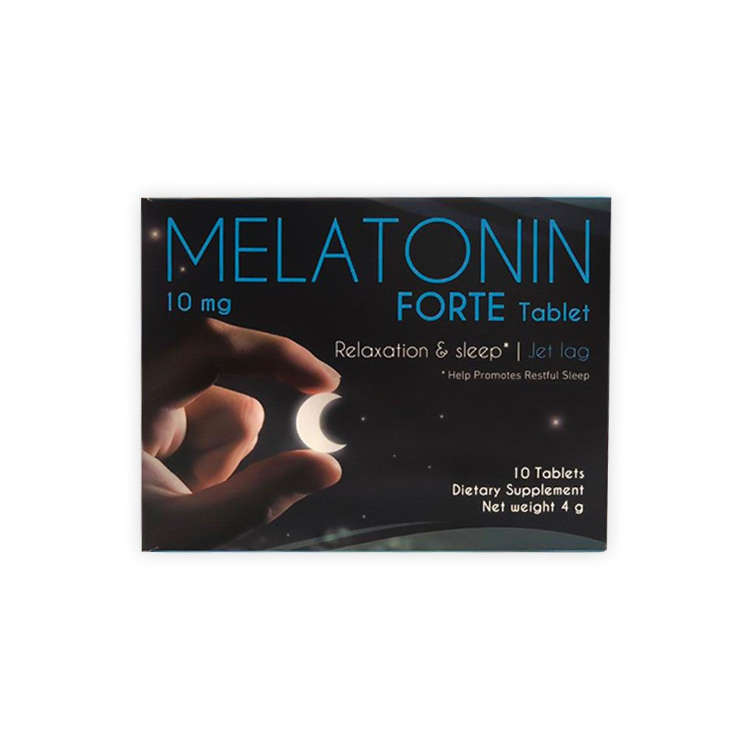 Melatonin Forte Relaxation & Sleep Tab 10Mg 10'S