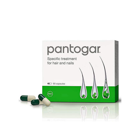 Pantogar Capsules 90s 1+1 Offer Pack | Supports Hair Growth, Strength & Nail Health