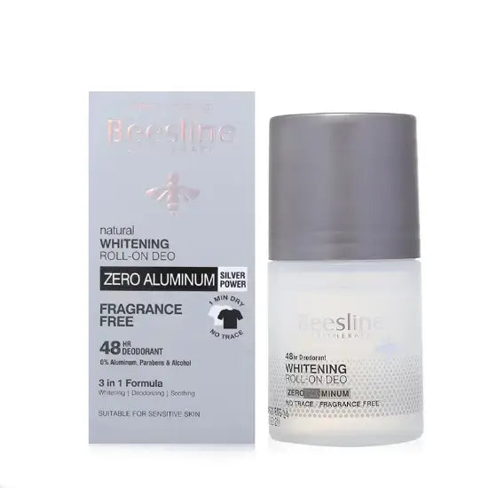 Beesline 48 Hrs Men Roll On Deo Whitening Zero Aluminium No Trace 70Ml