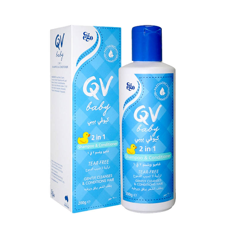 Qv Baby 2In1 Shampoo & Conditioner 200ML