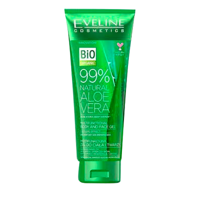 Eveline Natural Aloe Vera 99% Body and  Face Gel 250 ml
