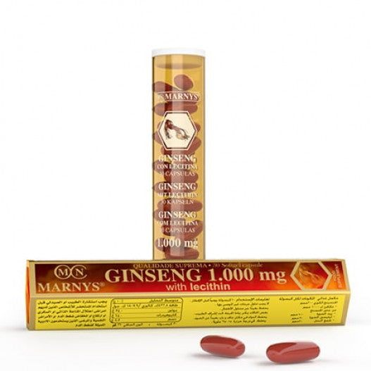 Marnys Ginseng 1000mg Caps 30s mgi30