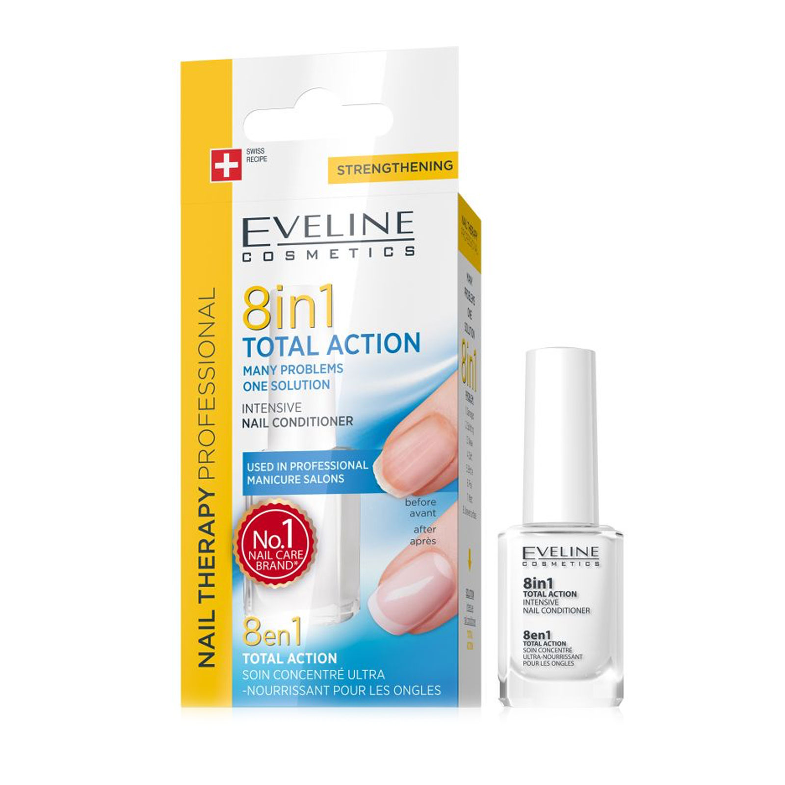 Eveline Nail TherpyL 8 in 1 Tot Action 12Ml