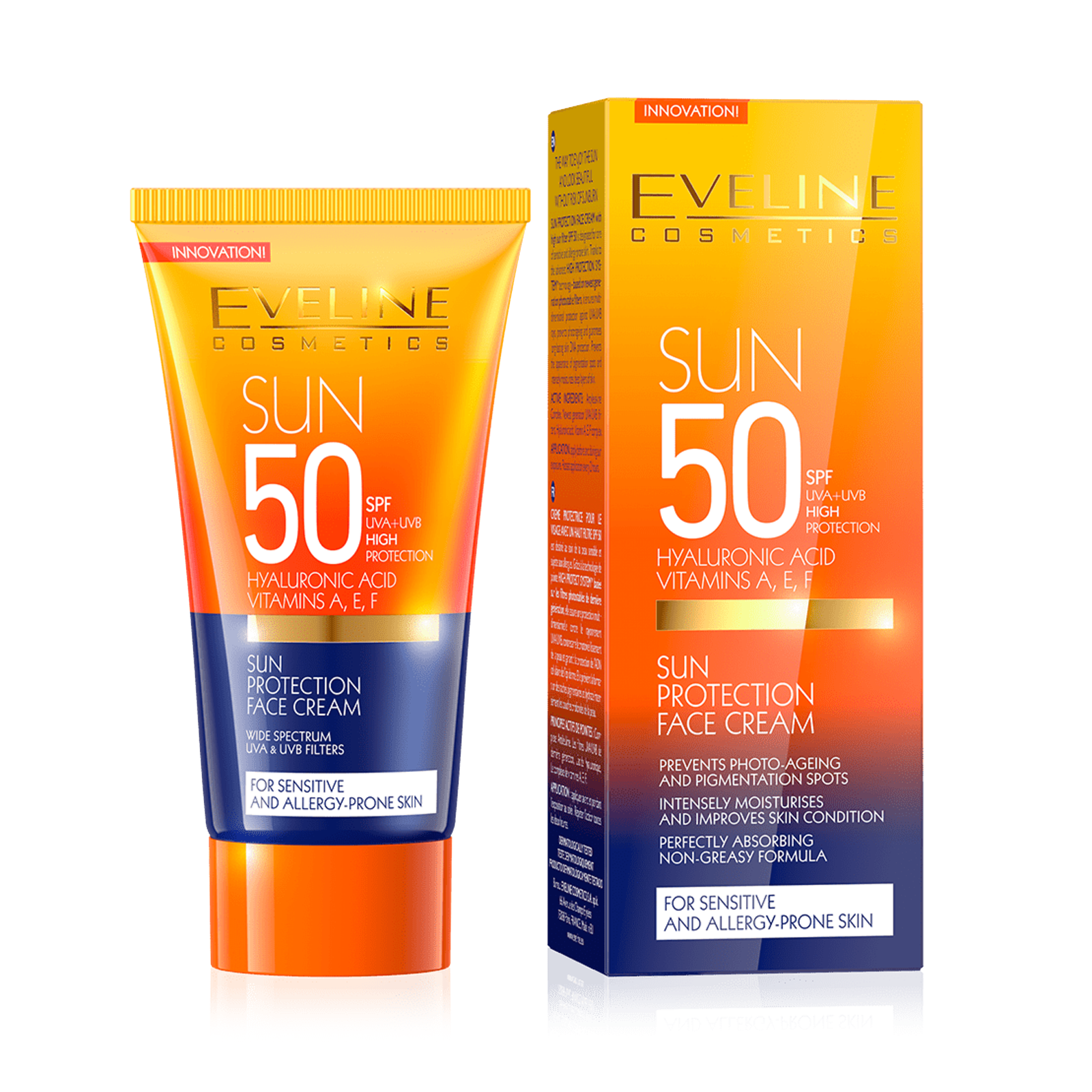 Evelin Sun Expert Spf50+ 50ml