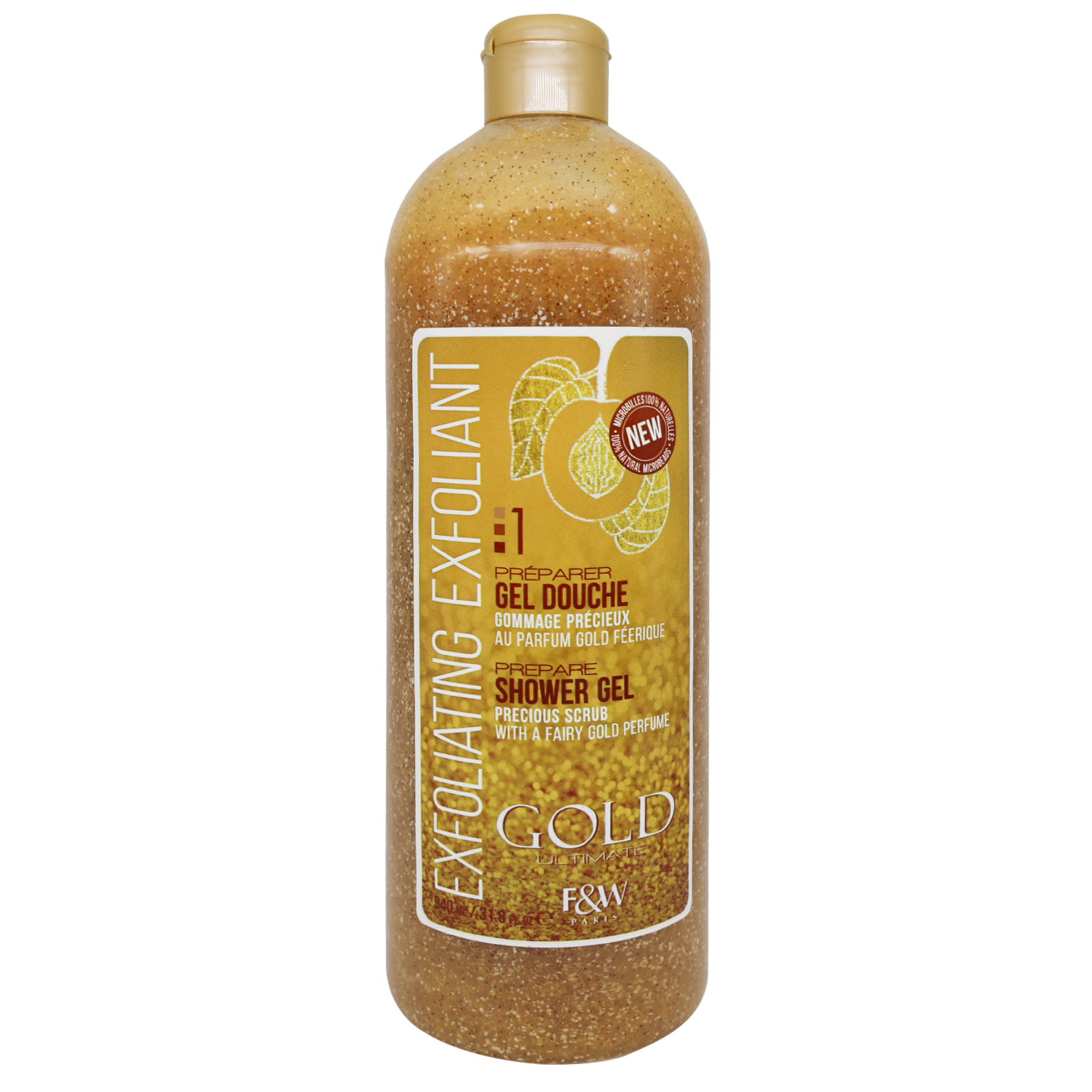 فير اند وايت جولد جل الإستحمام والتقشير الذهبي 1000 مل