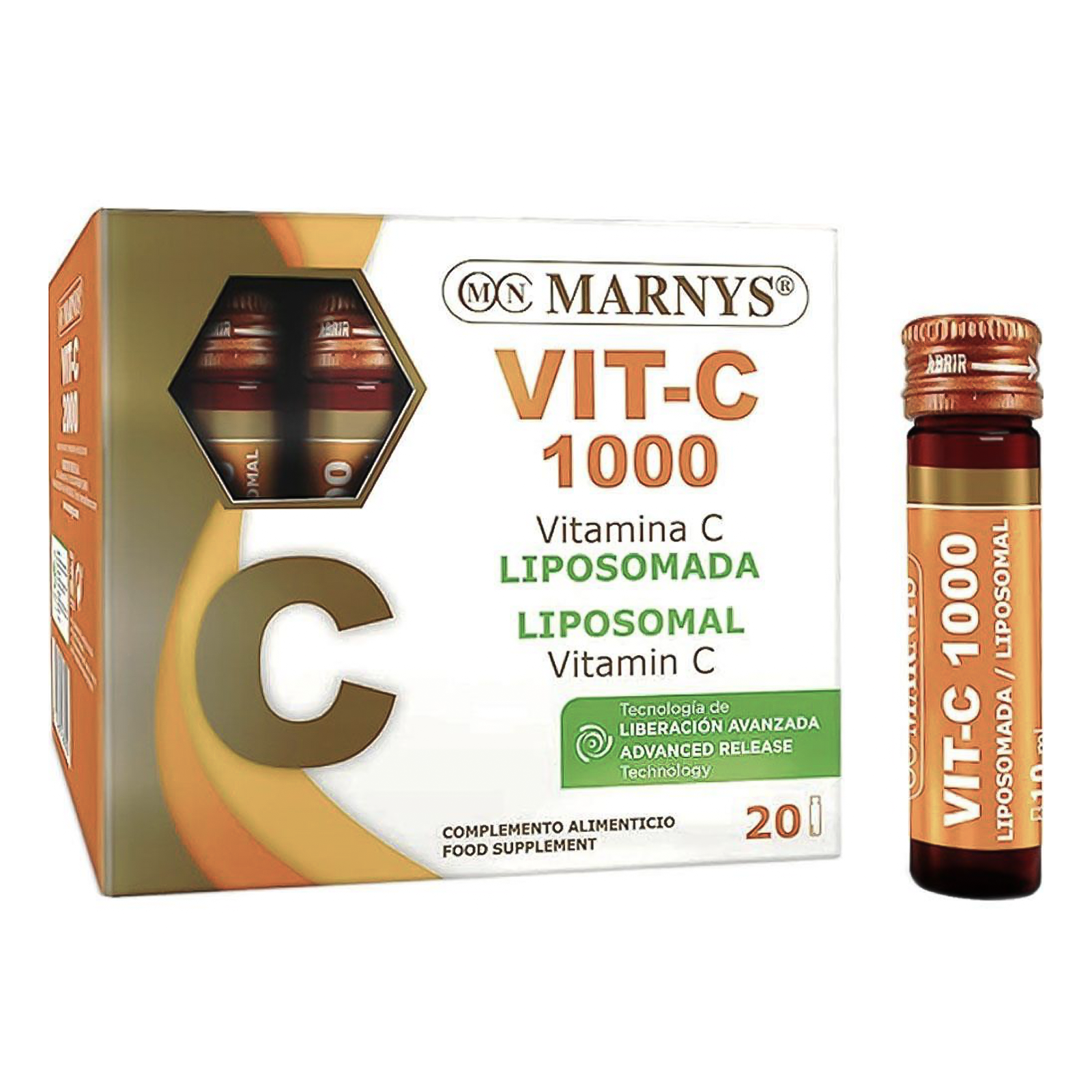 Marnys Vit-C 1000 Mg Liposomal Vials 20S