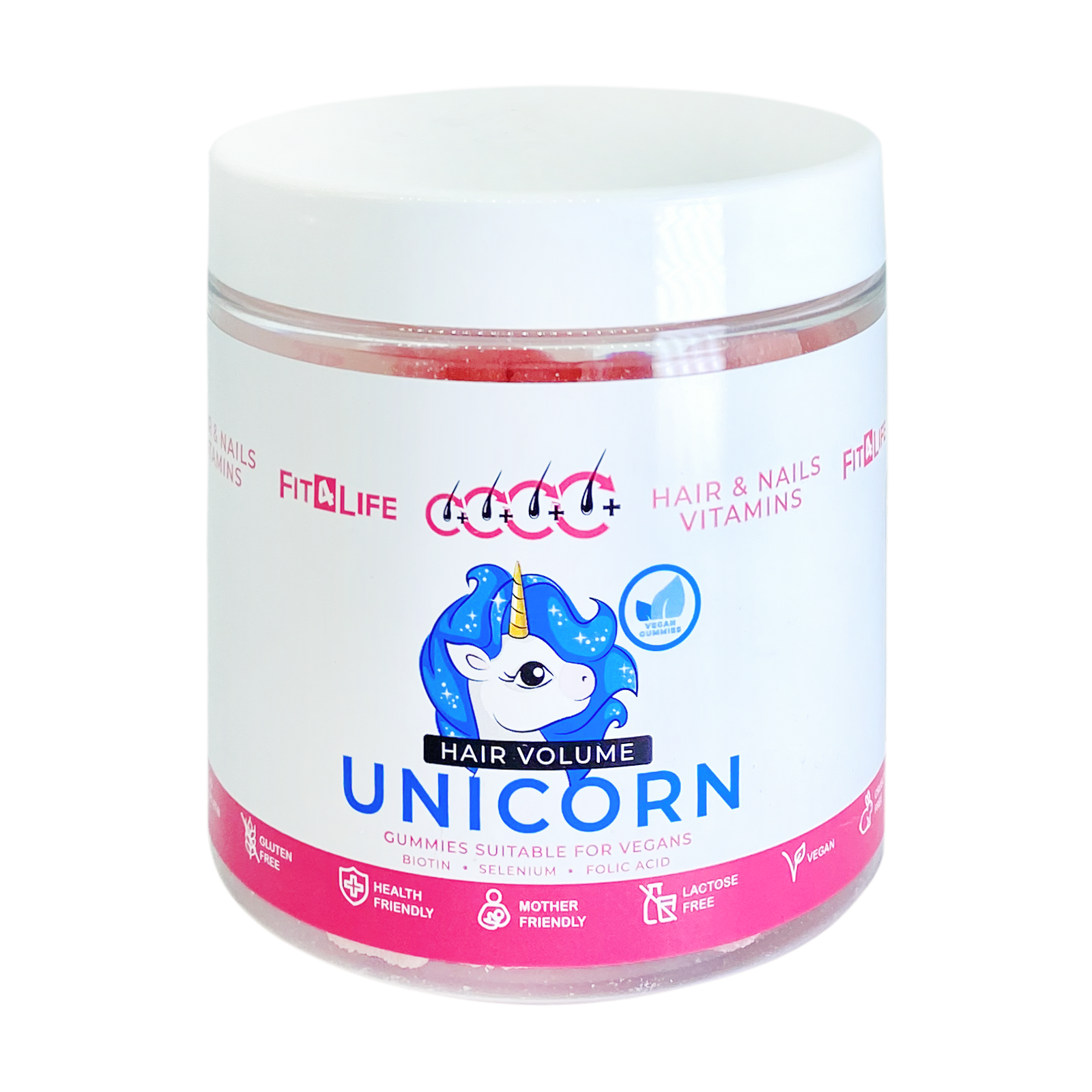 Fit 4 Life Hair Volume Unicorn 300g