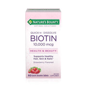 Natures Bounty Os Biotin 10,000Mcg Tabs 60'S 253804