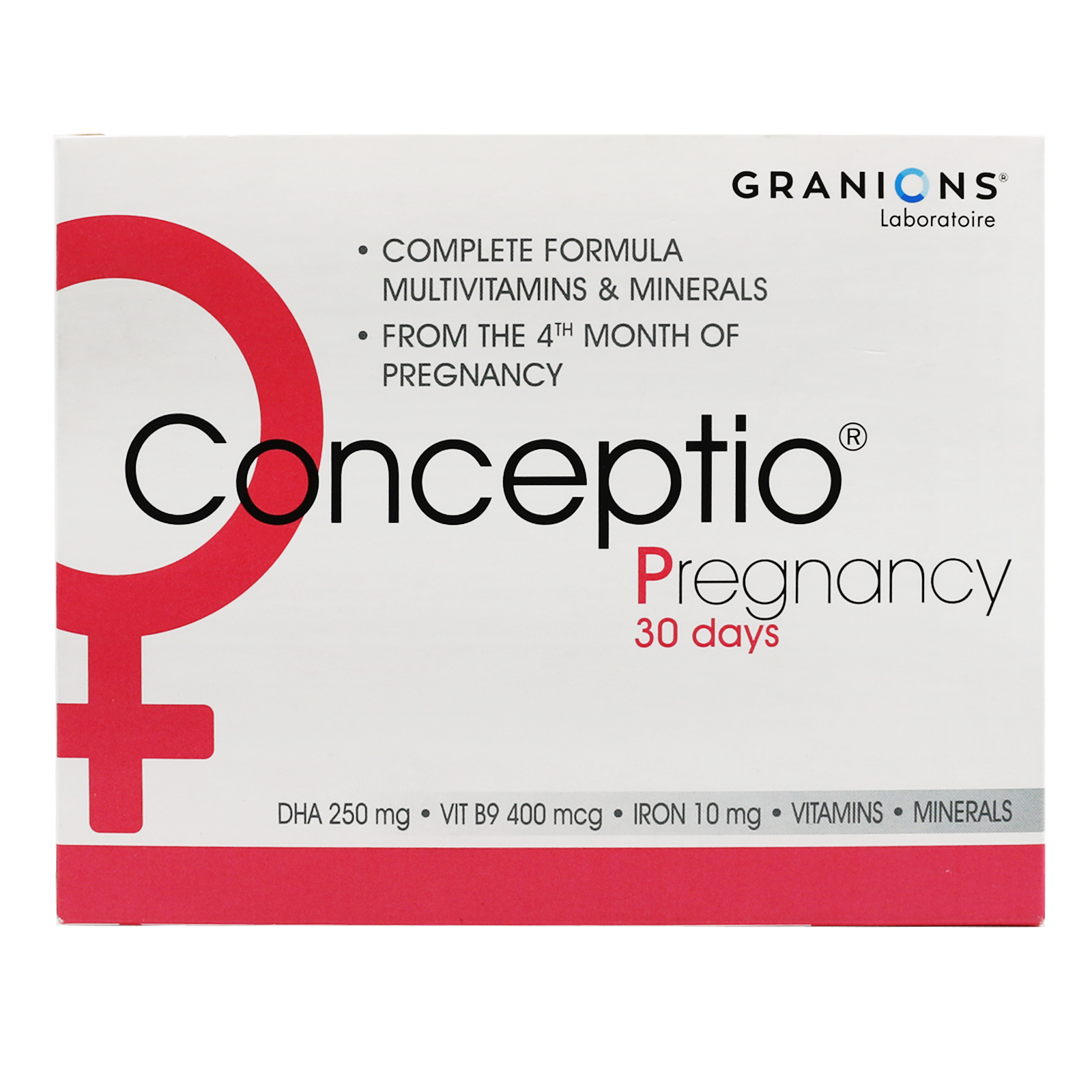Conceptio Pregnancy 30 Caps + 30 Softgels
