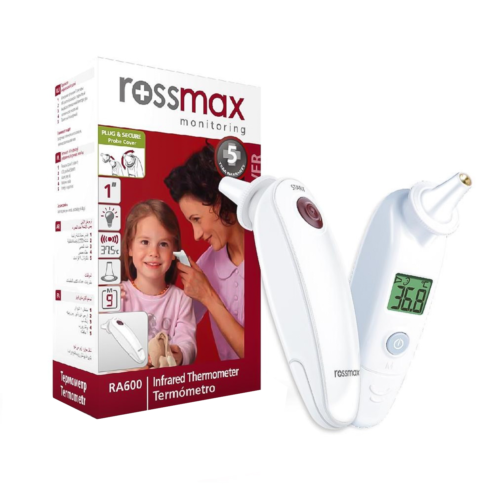 Rossmax Infrared Ear Thermometer RA600