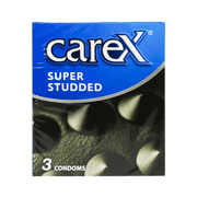 Carex Super Studded Condoms 3'S
