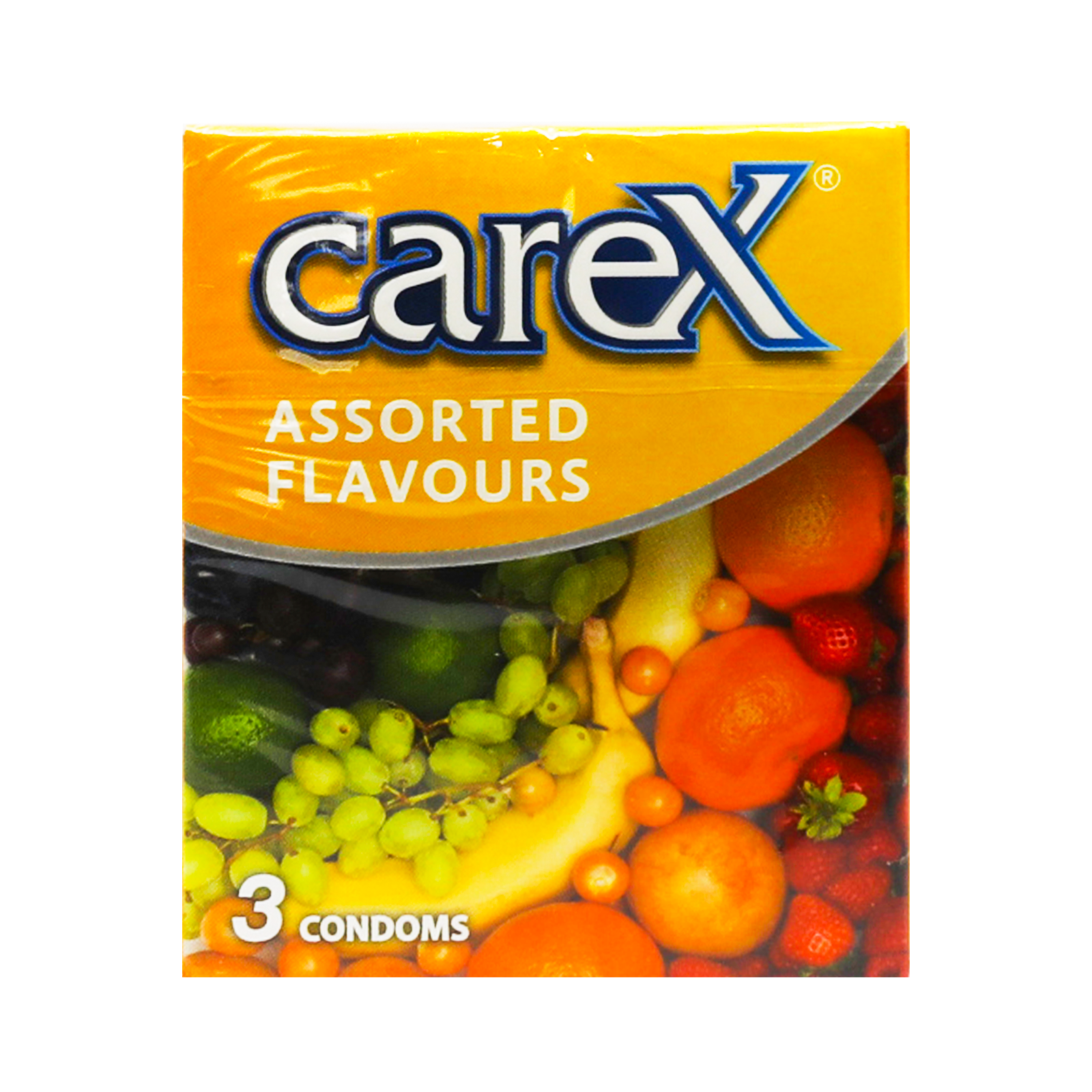 Carex Assorted Flavours Condoms 3'S