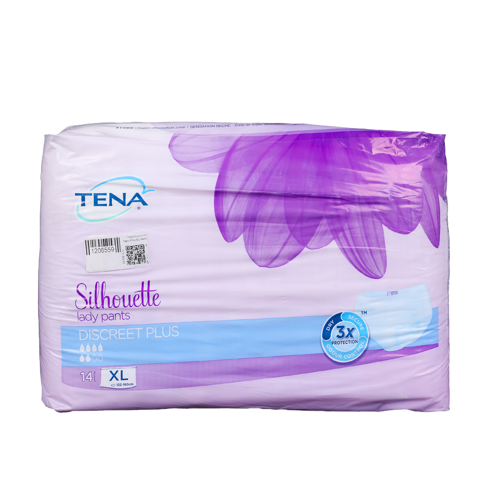 تينا ليدي بانتس سوبر بلس اكس لارج 14 قطعة للعناية الشخصية 