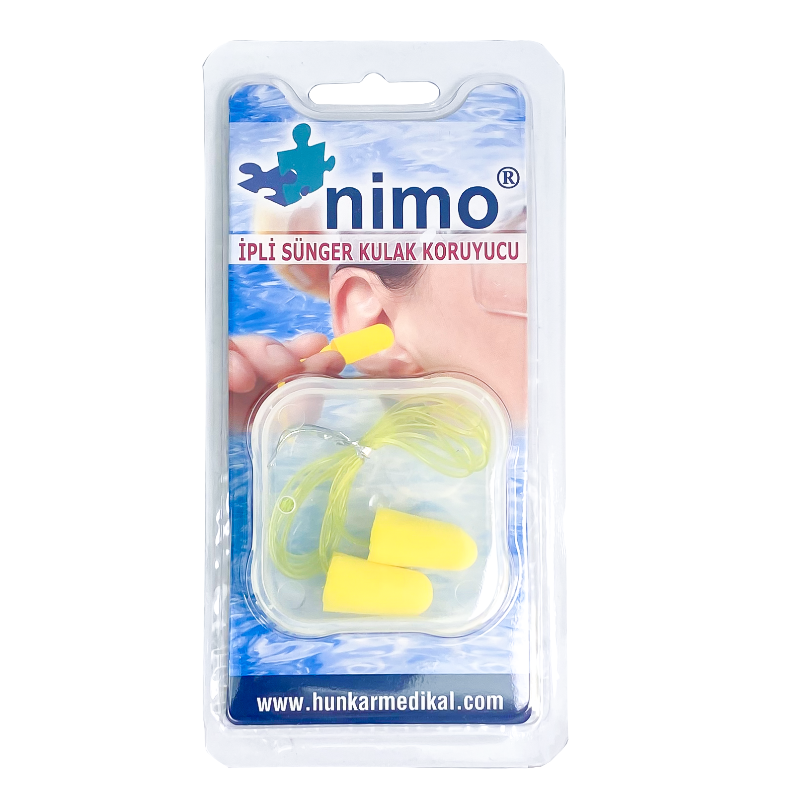 Nimo Sponge Ear Plug تحمي من المياه 