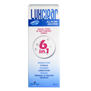 Lux Clear Contact Lenses Soln.360ml Novlux001