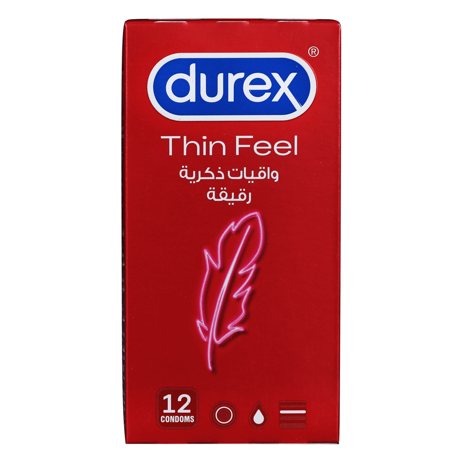 Durex Featherlite Feel Thin Condoms 12S