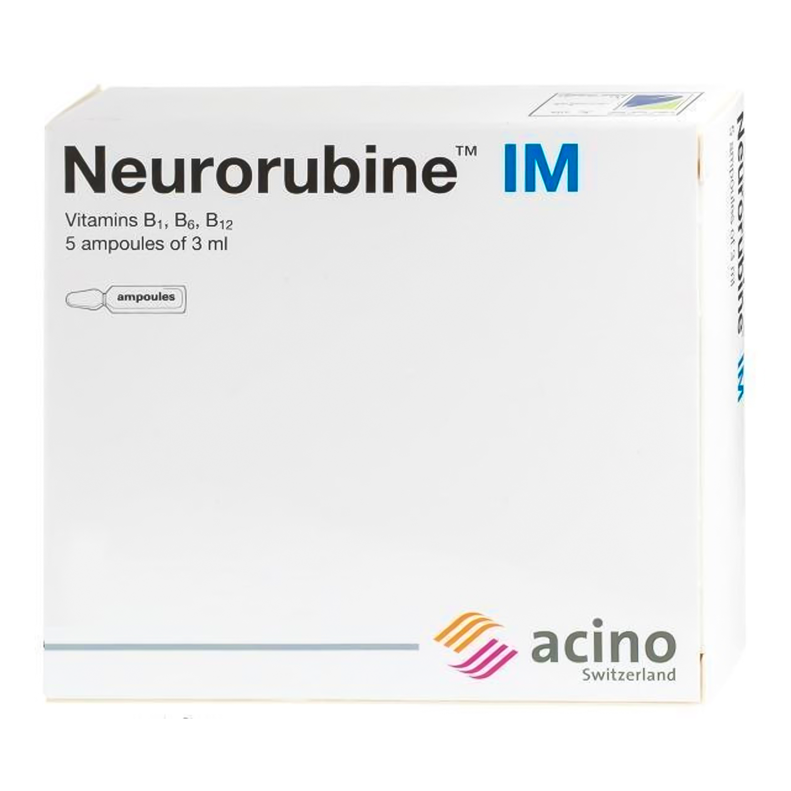 Neurorubine Ampules 5*3 mL