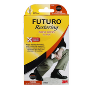 Futuro Restoring Dress Socks For Men Large Black 71036