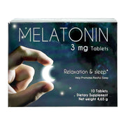 Melatonin Relaxation & Sleep Tab 3 Mg 10'S