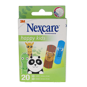 Nexcare Happy Kids Design Bandages Assorted 20S