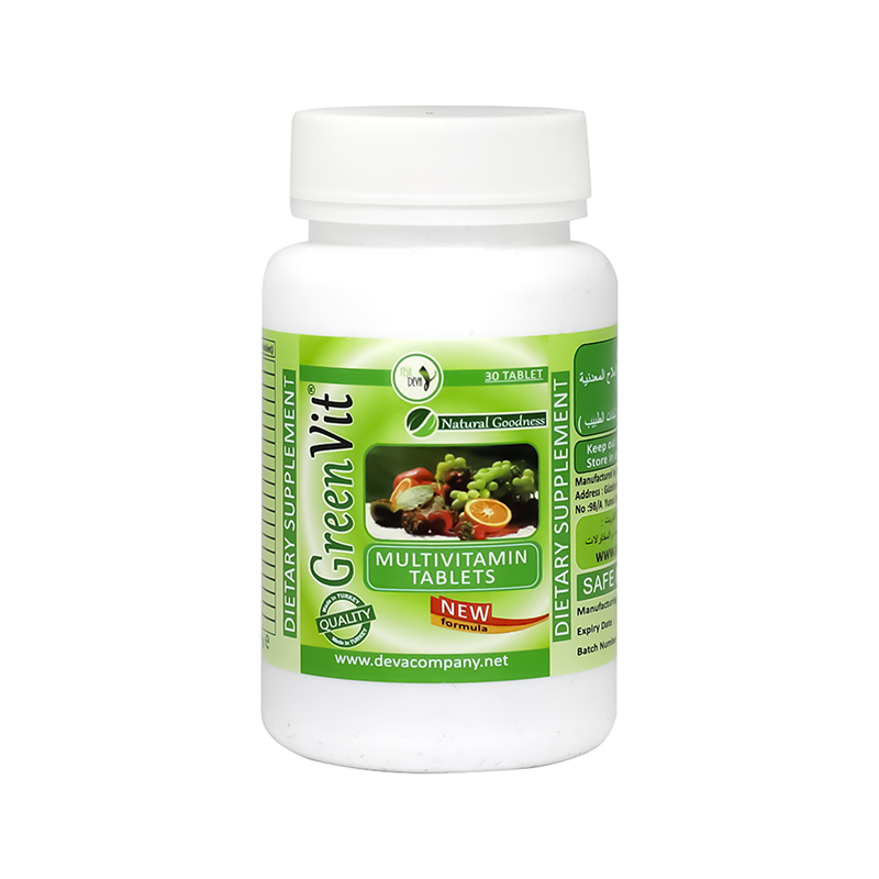 جرين فيت مالتي فيتامين 30 قرص