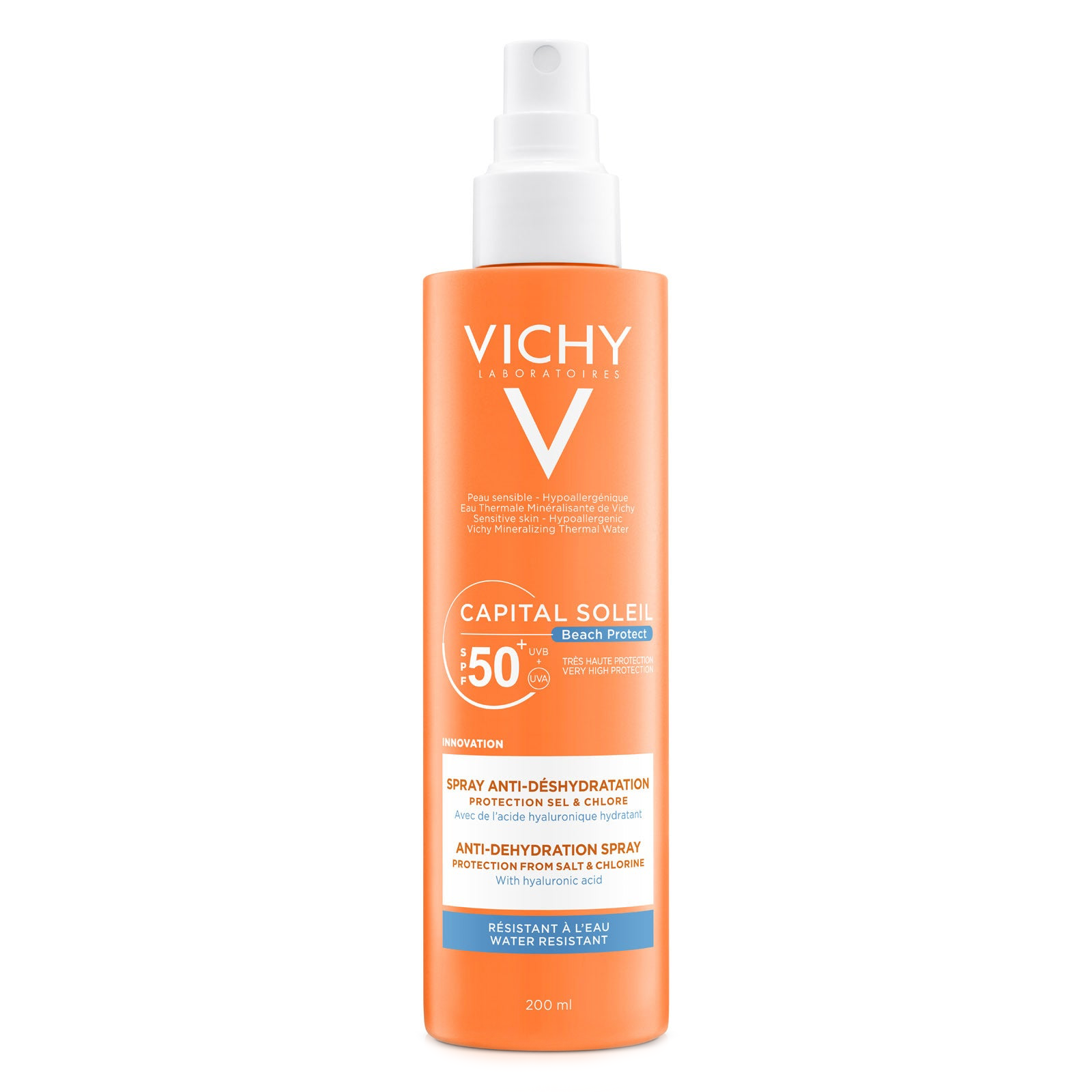 Vichy Capital Soleil Beach Protect SPF 50+ Spray 200 mL  to protect the skin from the sun