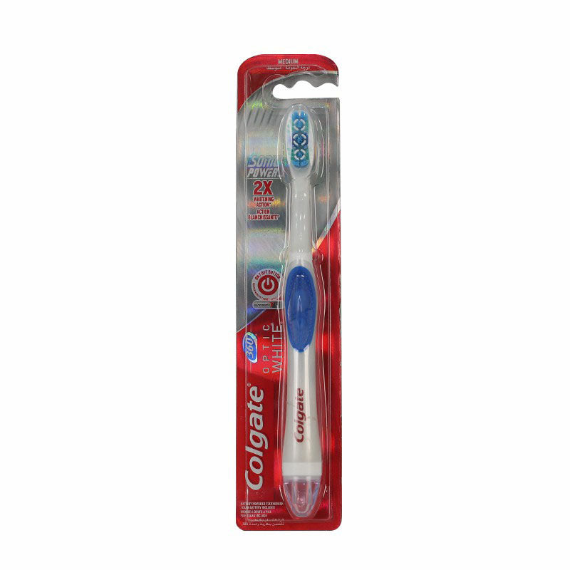 Colgate 360 Optic White Sonic Powered Toothbrush 1 Pc Hk00003A