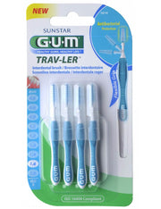 Butler Gum Trav-Ler Interdental Brush 1.6 mm 6 Pcs 1614