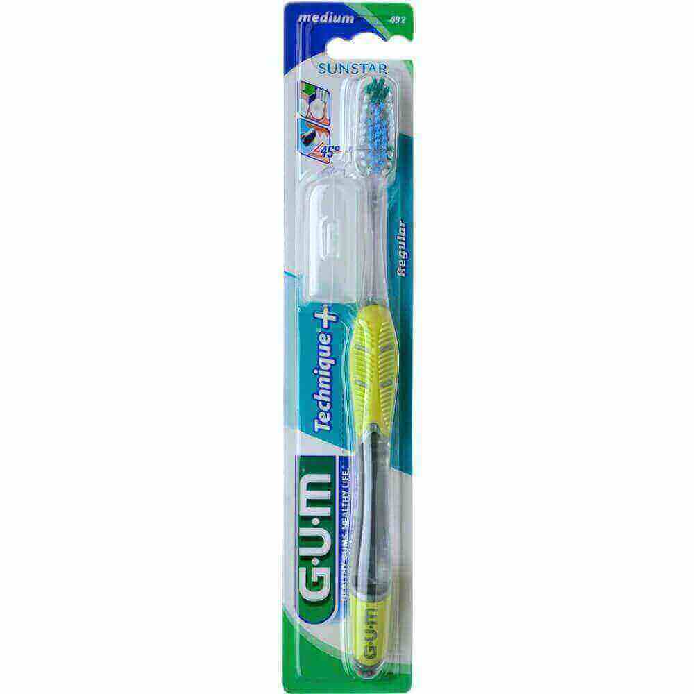 Butler Gum Technique Plus Regular Toothbrush Medium 1 Pc