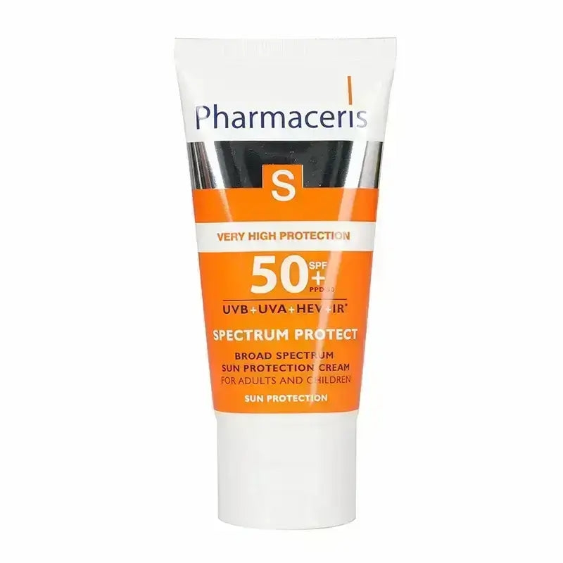 Pharmaceries Broad Spectrum Spf +50 Sun Protection Cream For Adults And Children 50 ml