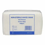 Non Sterile Gauze Swab 5*5 cm 100 Pcs