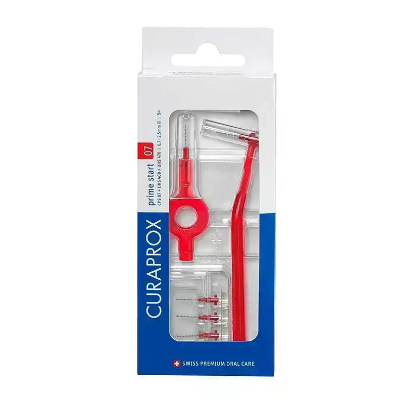 Curaprox Prime Start 07 Interdental Brush With Holder 5 Pcs Cura85