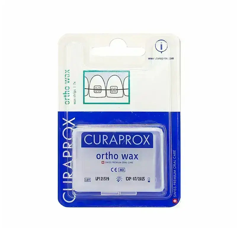 Curaprox Ortho Wax Strips 7S