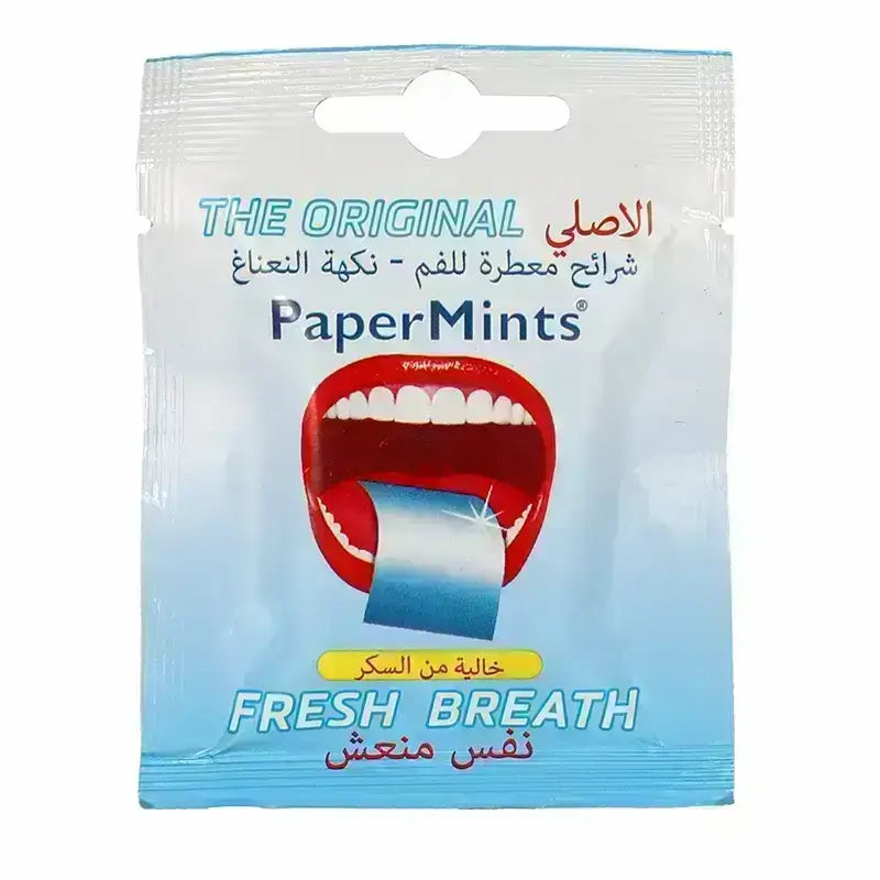 Paper Mints Strips For Fresh Breath (24 Strps Mint flavor )