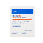 Stelix Sterile 8Ply Size 7.5Ãƒâ€”7.5Cm 40'S