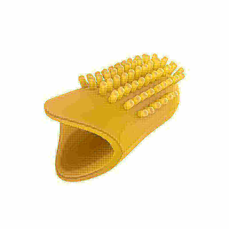 Melo Iko Natural Lemon Finger Toothbrush Medium 1 Pc