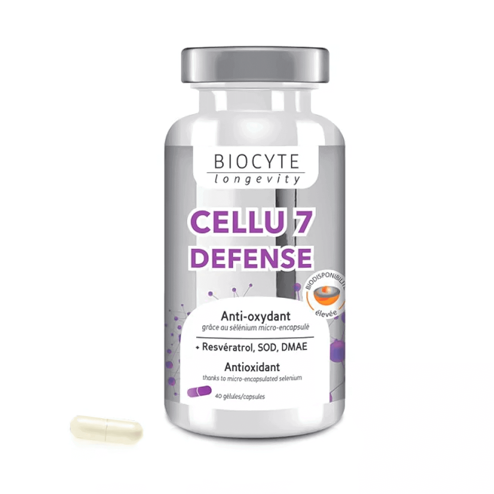 Biocyte Resveratrol Forte Caps 40's 1331