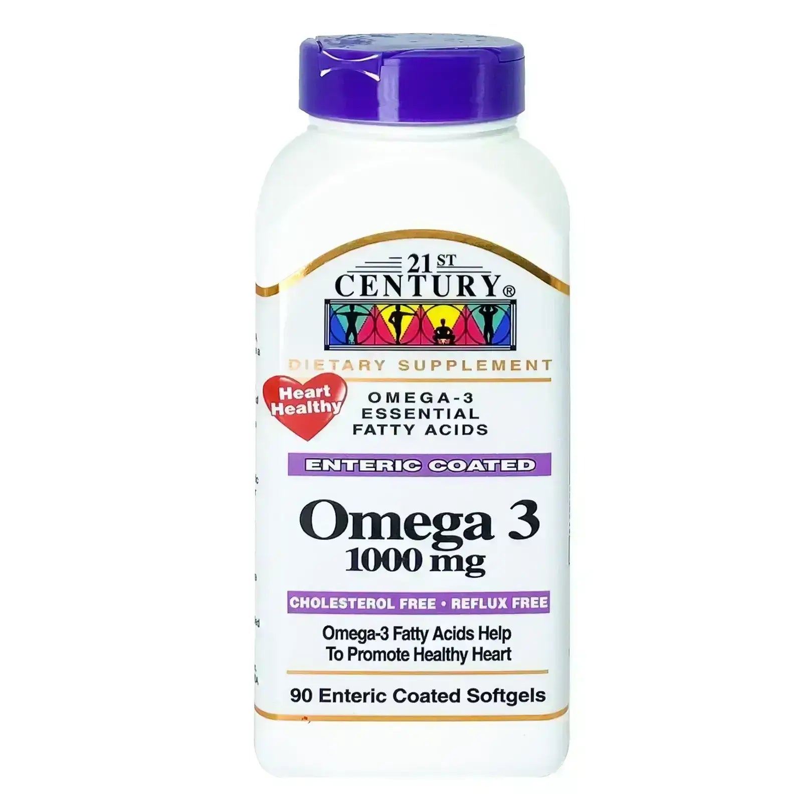 21St Century Omega3 1000 Mg 90S softgel