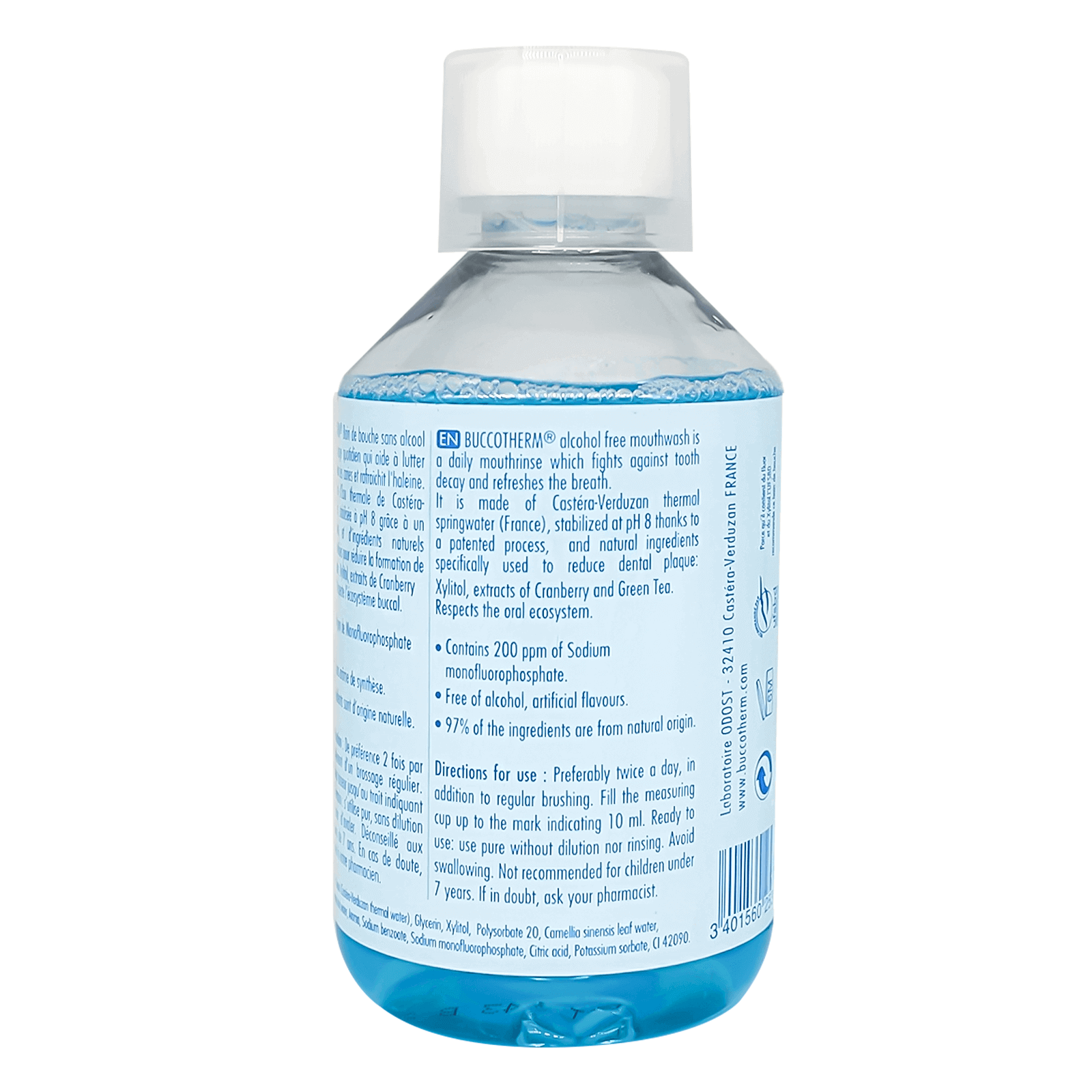 بوكوثيرم غسول الفم خالي من الكحول 300 مل