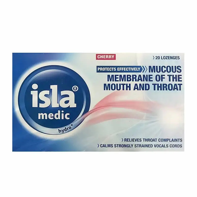 ايسلا ميديك هيدرو أقراص استحلاب بالكرز 20 قرص