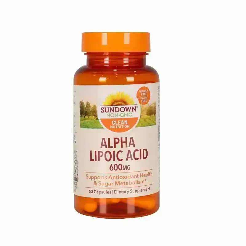 Sundown Alpha Lipoic Acid 600 mg 60 Capsules 817965