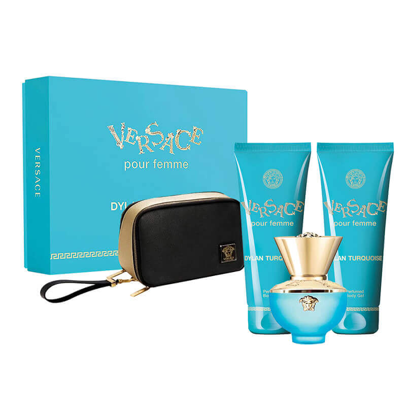 VERSACE Pour Femme Dylan Turquoise Set
