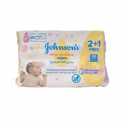 جونسون مناديل فائقة الحساسية 168 منديل عرض 2+1 مجاناً