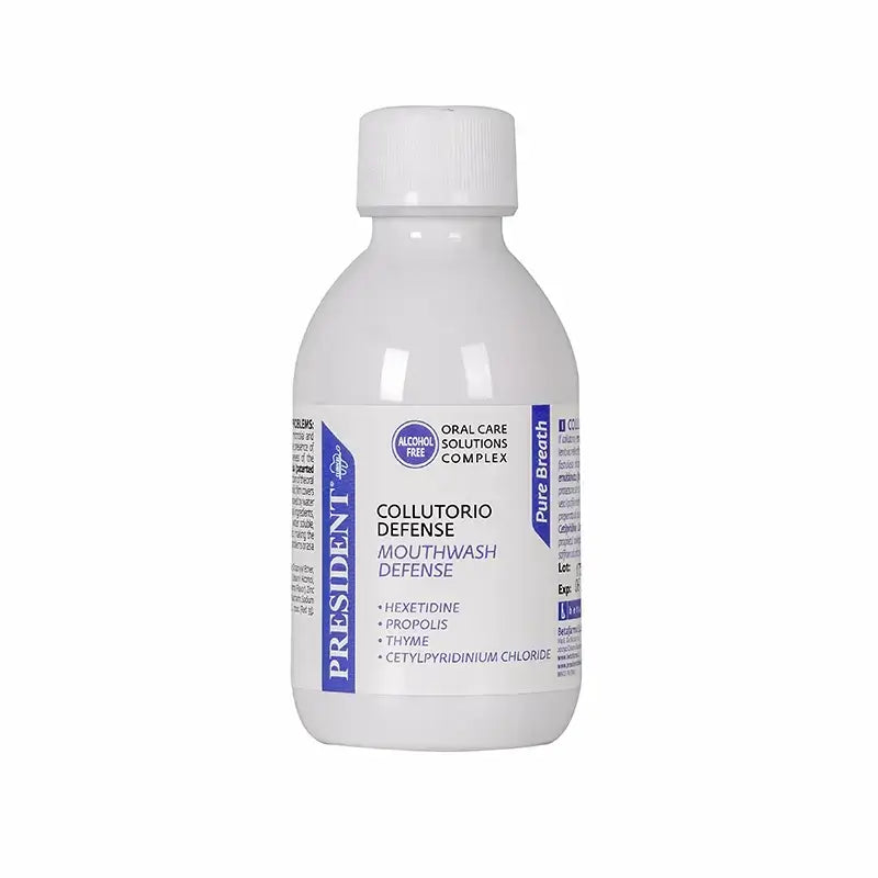President Defense Pure Breath Mouthwash 200 ml