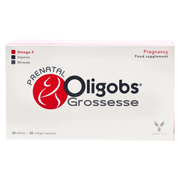 Oligobs Grossesse Pregnancy Omega3 30 Softgel + 30 Tabs