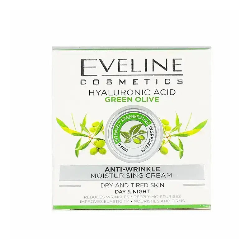 Eveline Hyaluronic Acid Green Olive Day And Night 50ml