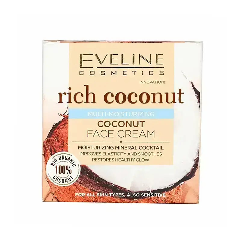 Eveline Rich Coconut Multi-Moisturizing Face Cream 50ml